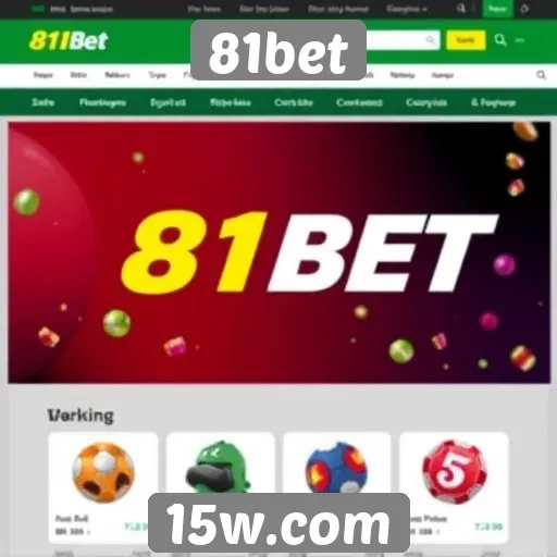 Exploração das funcionalidades do site 81bet